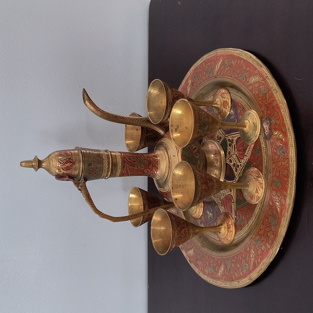Vintage Turkish Wine Set.